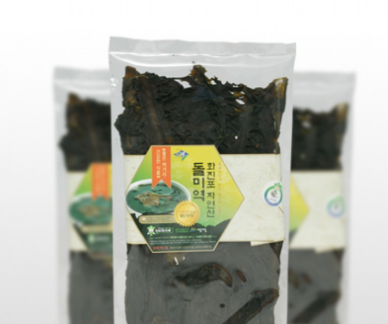 영어조합법인 해맑은 화진포,[해맑은화진포] 자연산돌미역300g